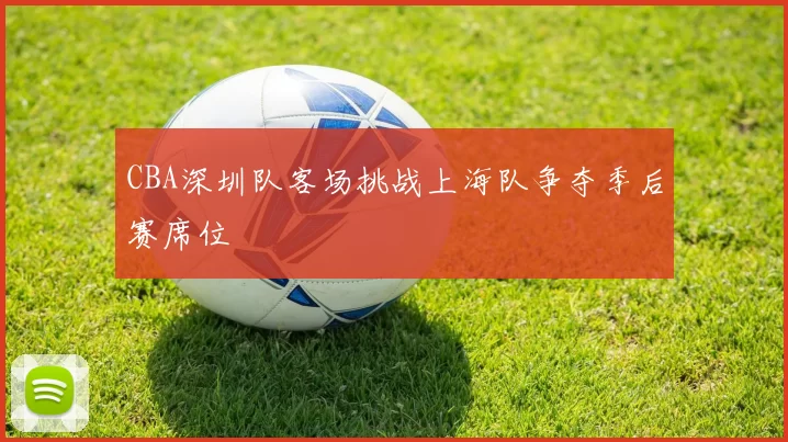 CBA深圳队客场挑战上海队争夺季后赛席位